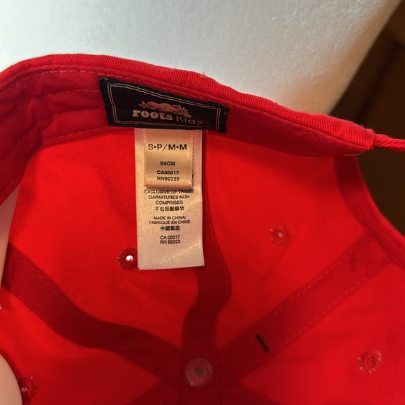 NWT Red Roots Baseball Cap - S/M - Picture 4 of 4